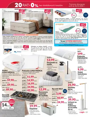 Salony Agata - gazetka promocyjna Gazetka od czwartku 09.04 do niedzieli 26.04 - strona 19