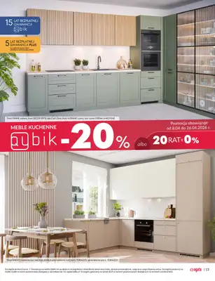 Salony Agata - gazetka promocyjna Gazetka od czwartku 09.04 do niedzieli 26.04 - strona 13