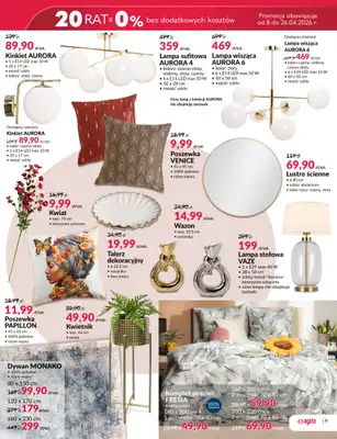 Salony Agata - gazetka promocyjna Gazetka od czwartku 09.04 do niedzieli 26.04 - strona 9