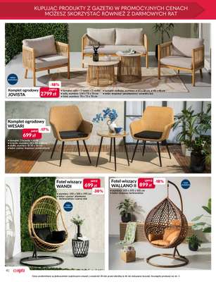 Komplet ogrodowy JOVISTA