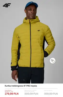 4F - gazetka promocyjna Odzież trekkingowa od środy 08.04  - strona 4