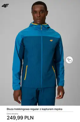 4F - gazetka promocyjna Odzież trekkingowa od środy 08.04  - strona 8
