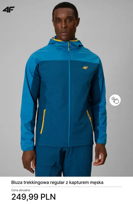 4F - gazetka promocyjna Odzież trekkingowa od środy 08.04  - strona 8