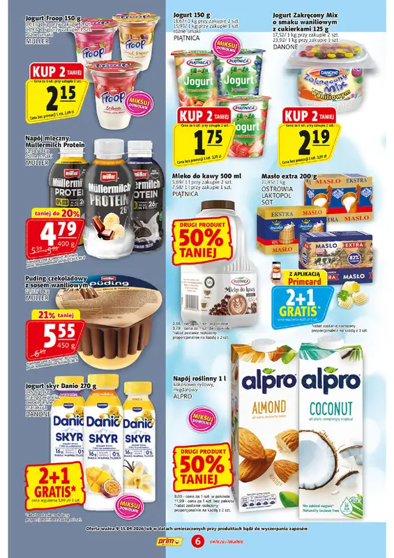 Prim Market - gazetka promocyjna Gazetka od czwartku 09.04 do środy 15.04 - strona 6