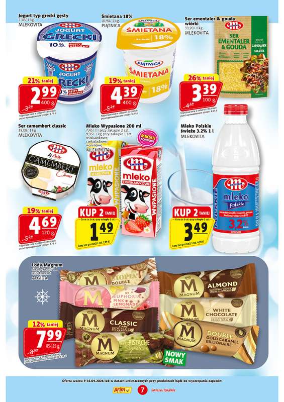 Prim Market - gazetka promocyjna Gazetka od czwartku 09.04 do środy 15.04 - strona 7