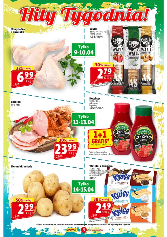 Prim Market - gazetka promocyjna Gazetka od czwartku 09.04 do środy 15.04 - strona 9