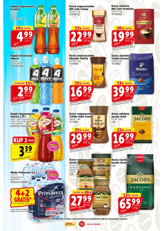 Prim Market - gazetka promocyjna Gazetka od czwartku 09.04 do środy 15.04 - strona 11