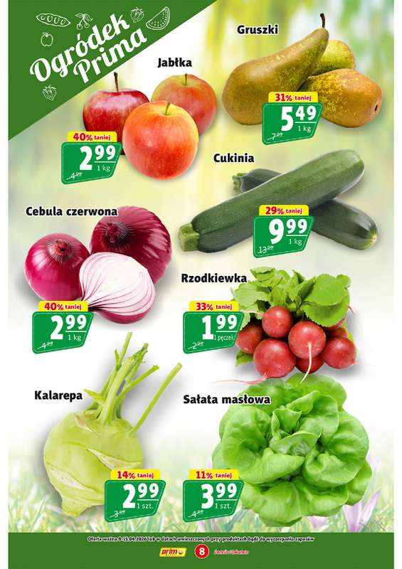 Prim Market - gazetka promocyjna Gazetka od czwartku 09.04 do środy 15.04 - strona 8