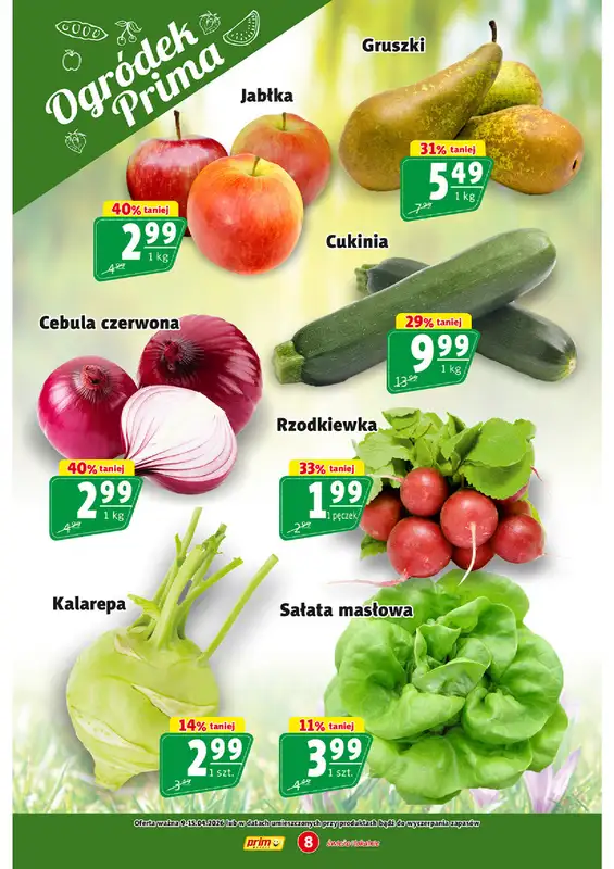 Prim Market - gazetka promocyjna Gazetka od czwartku 09.04 do środy 15.04 - strona 8