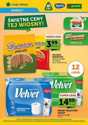 Groszek - gazetka promocyjna Gazetka Market  do środy 15.04