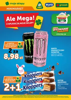 ABC - gazetka promocyjna Gazetka Minimarket od czwartku 09.04 do środy 15.04