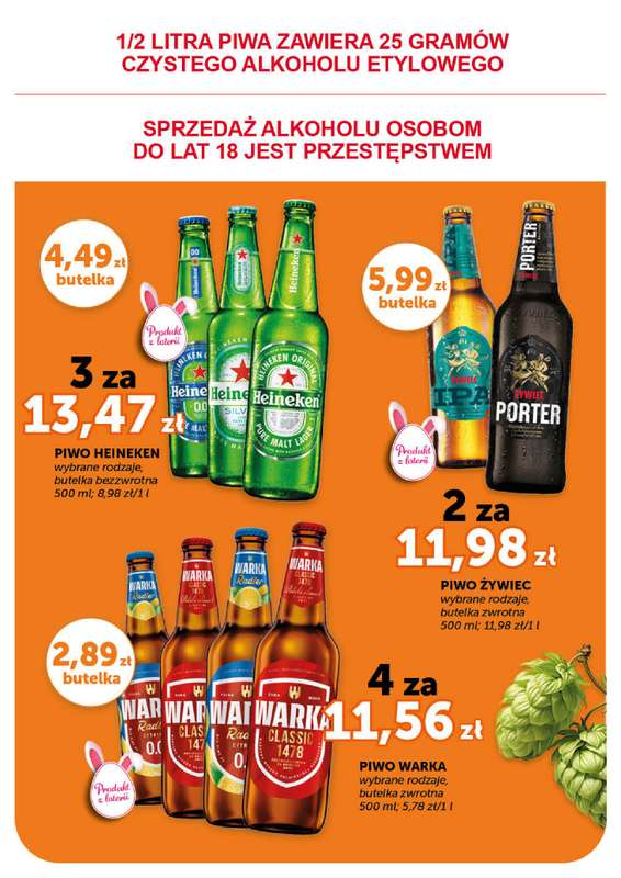 Groszek - gazetka promocyjna Gazetka Supermarket  do środy 15.04 - strona 15
