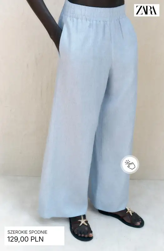 Zara - gazetka promocyjna Odzież lniana od środy 08.04  - strona 10