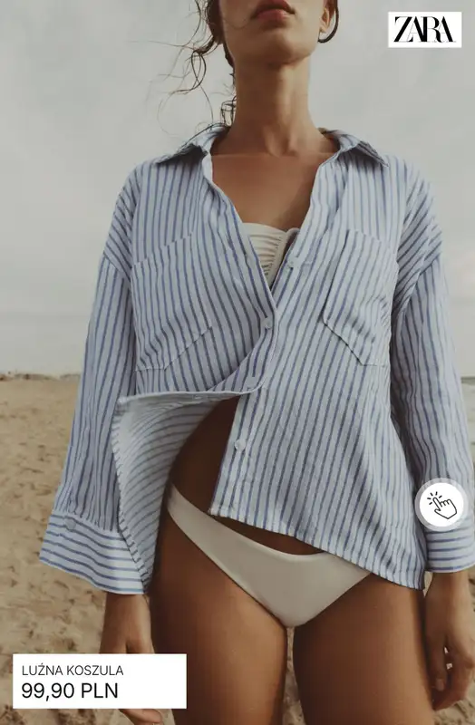 Zara - gazetka promocyjna Odzież lniana od środy 08.04  - strona 6