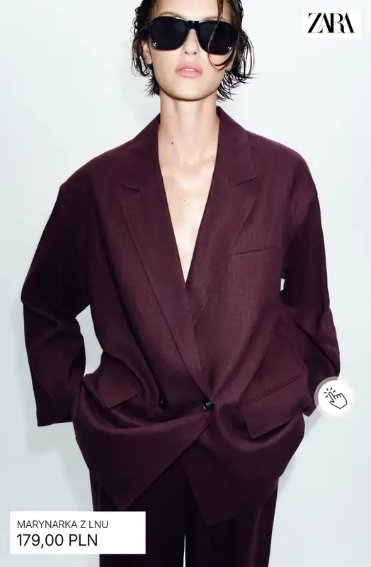 Zara - gazetka promocyjna Odzież lniana od środy 08.04  - strona 4