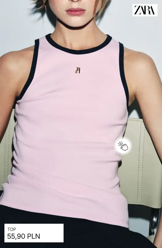 Zara - gazetka promocyjna Koszulki i topy damskie od czwartku 09.04  - strona 11