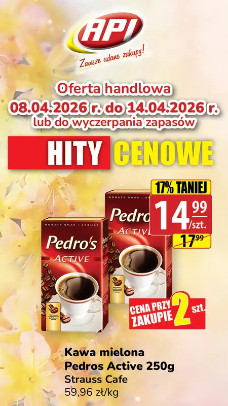 API Market - gazetka promocyjna Plakaty promocyjne od środy 08.04 do wtorku 14.04 - strona 12