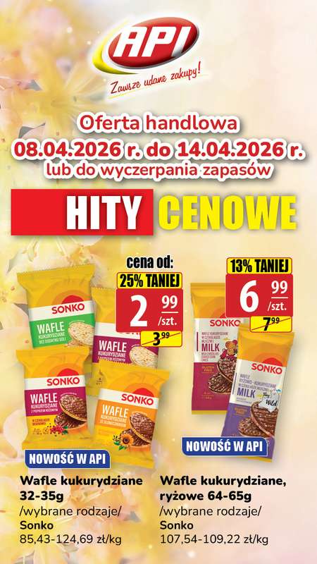 API Market - gazetka promocyjna Plakaty promocyjne od środy 08.04 do wtorku 14.04 - strona 9