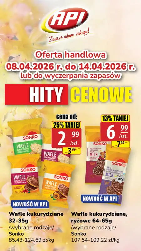 API Market - gazetka promocyjna Plakaty promocyjne od środy 08.04 do wtorku 14.04 - strona 9
