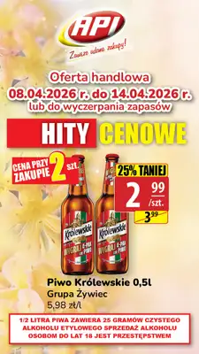 API Market - gazetka promocyjna Plakaty promocyjne od środy 08.04 do wtorku 14.04 - strona 3