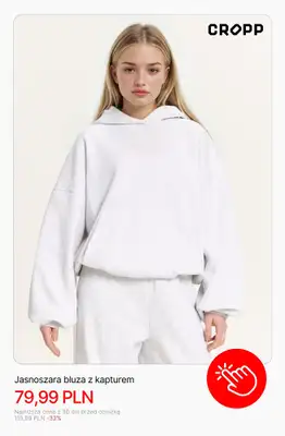 Cropp - gazetka promocyjna Bluzy damskie od środy 08.04  - strona 11