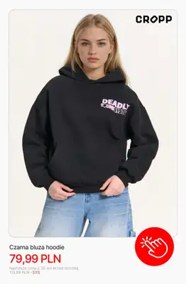 Cropp - gazetka promocyjna Bluzy damskie od środy 08.04  - strona 5