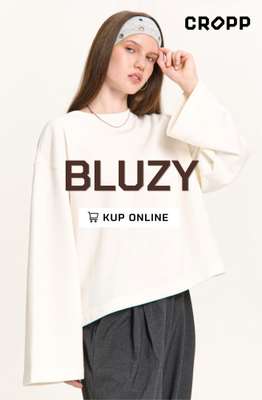 Cropp - gazetka promocyjna Bluzy damskie od środy 08.04 