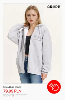 Cropp - gazetka promocyjna Bluzy damskie od środy 08.04  - strona 4