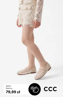 CCC - gazetka promocyjna Obuwie KOMUNIJNE dla dziewczynki od środy 08.04  - strona 6