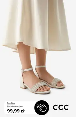 CCC - gazetka promocyjna Obuwie KOMUNIJNE dla dziewczynki od środy 08.04  - strona 8