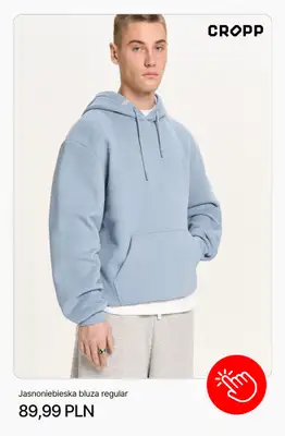 Cropp - gazetka promocyjna Ubrania basic męskie od czwartku 09.04  - strona 3
