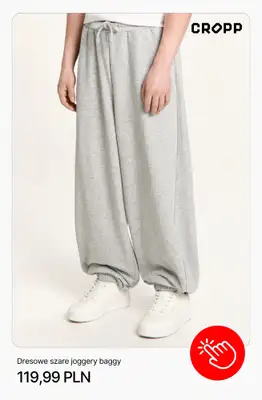 Cropp - gazetka promocyjna Ubrania basic męskie od czwartku 09.04  - strona 2