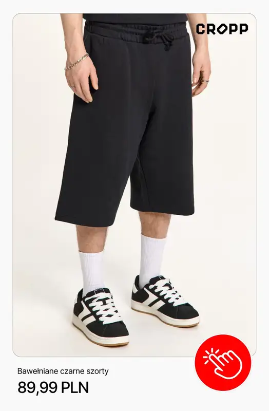 Cropp - gazetka promocyjna Ubrania basic męskie od czwartku 09.04  - strona 9
