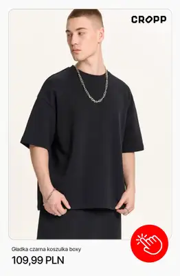 Cropp - gazetka promocyjna Ubrania basic męskie od czwartku 09.04  - strona 10