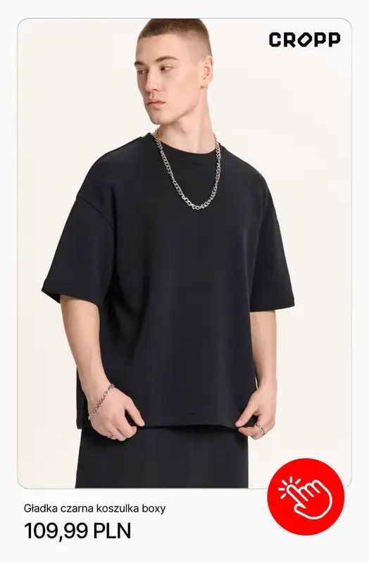 Cropp - gazetka promocyjna Ubrania basic męskie od czwartku 09.04  - strona 10