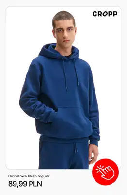 Cropp - gazetka promocyjna Ubrania basic męskie od czwartku 09.04  - strona 4