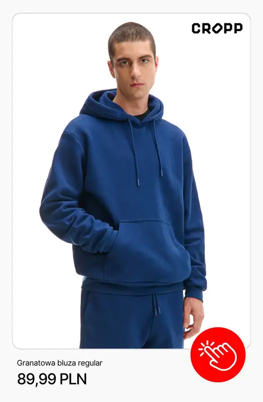 Cropp - gazetka promocyjna Ubrania basic męskie od czwartku 09.04  - strona 4