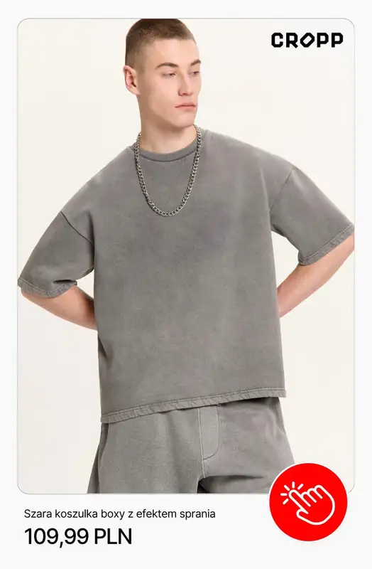 Cropp - gazetka promocyjna Ubrania basic męskie od czwartku 09.04  - strona 12