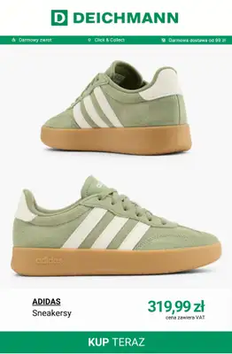 Deichmann - gazetka promocyjna Sneakersy damskie Adidas od środy 08.04  - strona 14