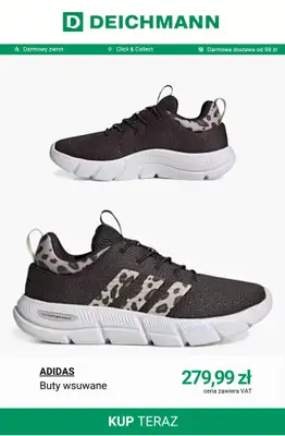 Deichmann - gazetka promocyjna Sneakersy damskie Adidas od środy 08.04  - strona 5