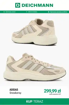 Deichmann - gazetka promocyjna Sneakersy damskie Adidas od środy 08.04  - strona 9