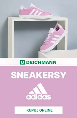 Deichmann - gazetka promocyjna Sneakersy damskie Adidas od środy 08.04 