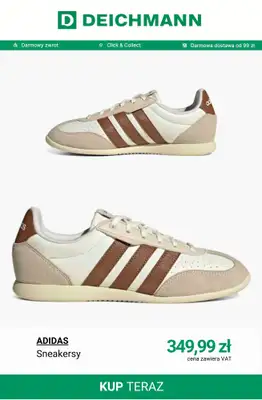 Deichmann - gazetka promocyjna Sneakersy damskie Adidas od środy 08.04  - strona 11