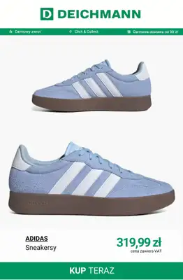 Deichmann - gazetka promocyjna Sneakersy damskie Adidas od środy 08.04  - strona 13