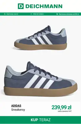 Deichmann - gazetka promocyjna Sneakersy damskie Adidas od środy 08.04  - strona 10