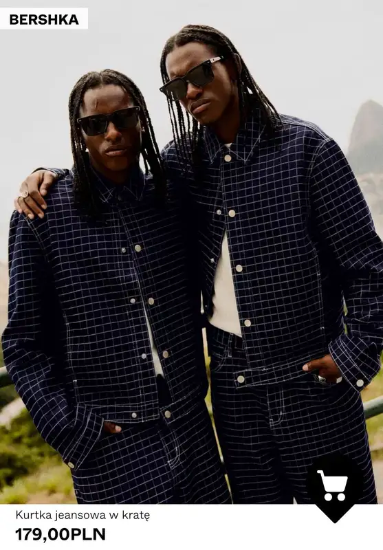 Bershka - gazetka promocyjna Letnie kurtki męskie od środy 08.04  - strona 2