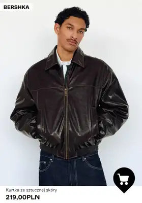 Bershka - gazetka promocyjna Letnie kurtki męskie od środy 08.04  - strona 5