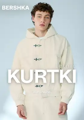Bershka - gazetka promocyjna Letnie kurtki męskie od środy 08.04 