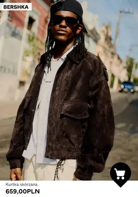 Bershka - gazetka promocyjna Letnie kurtki męskie od środy 08.04  - strona 4