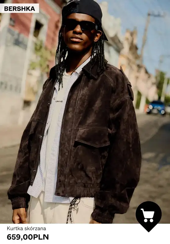 Bershka - gazetka promocyjna Letnie kurtki męskie od środy 08.04  - strona 4